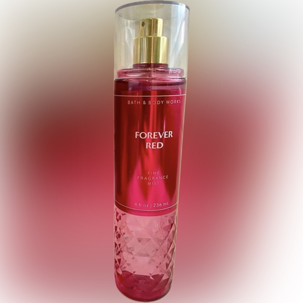 Forever Red Mist Spray BBW Bath & Body Works Pomegranate Rum Vanilla 8 oz